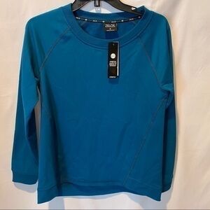 Zelos Core Fleece Teal. NWT Small